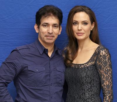 Husam Asi and Angelina Jolie