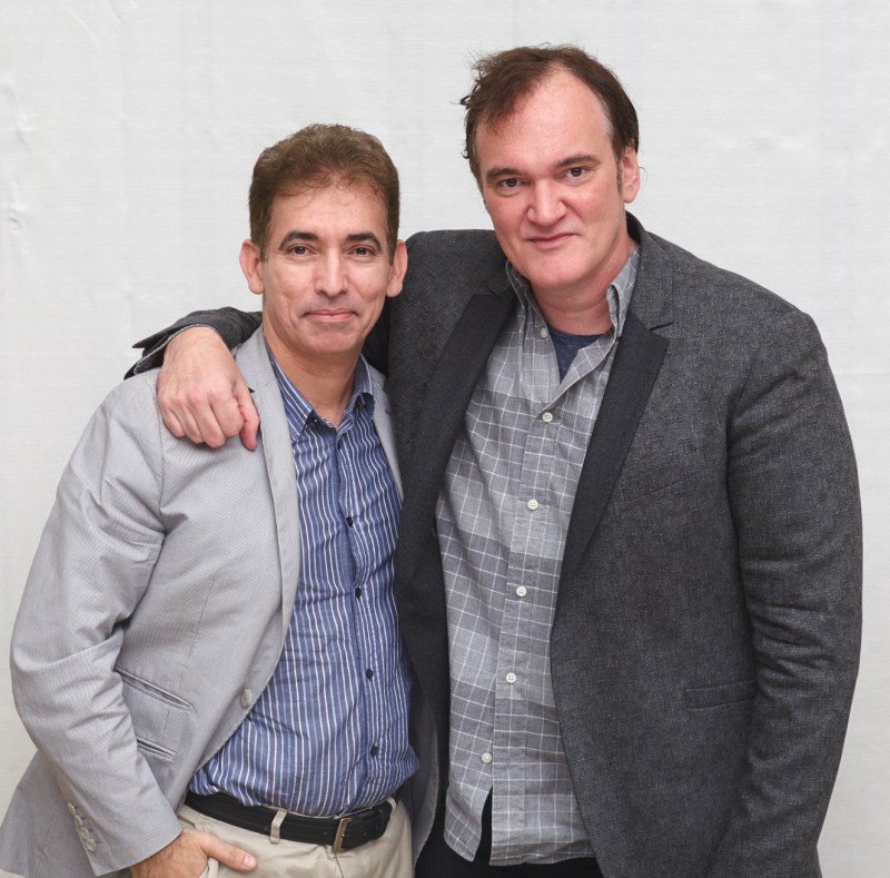 Husam Sam Asi with Quentin Tarantino