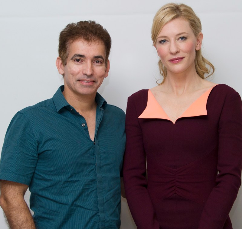 Husam Sam Asi with Cate Blanchett
